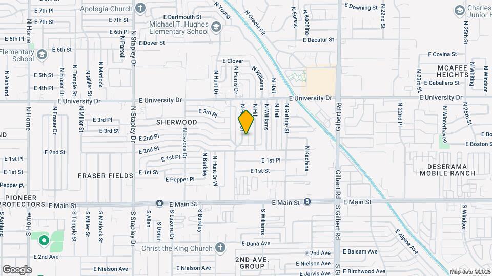 231 N Harris Dr Map and Location Details