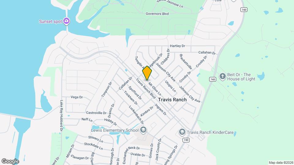 1215 Mount Olive Ln Map and Location Details