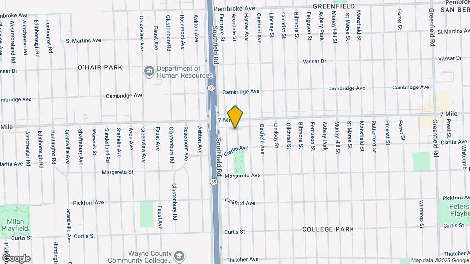 18967 Archdale St Map and Location Details