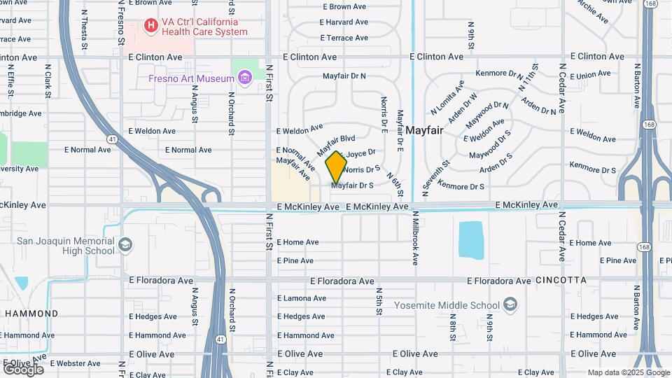 3362 Mayfair Dr S Map and Location Details