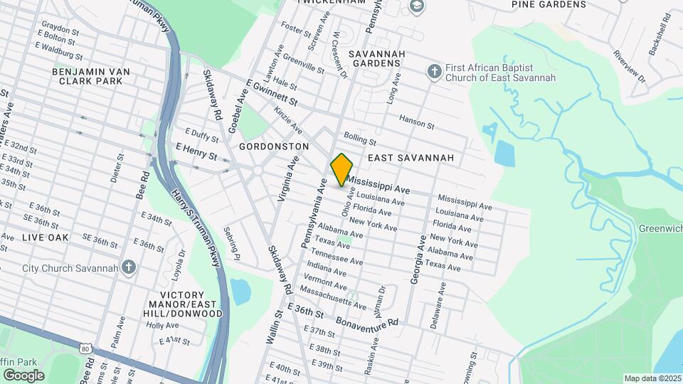 2017 Louisiana Ave Map and Location Details