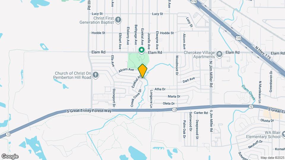246 Creek Cove Dr Map and Location Details