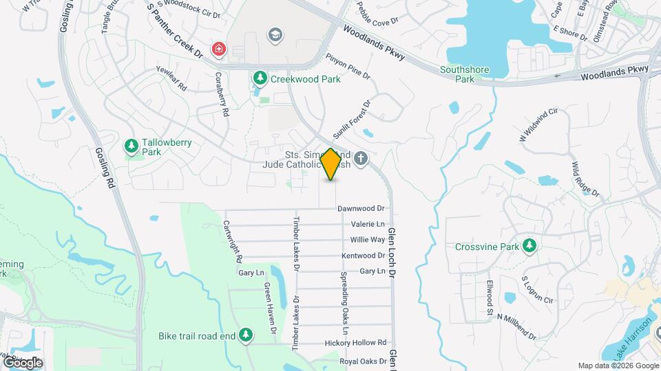 26403 Hunters Hollow Dr Map and Location Details