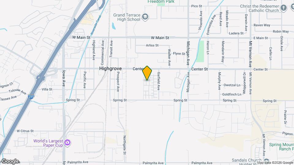 19132 Ash Grv St Map and Location Details