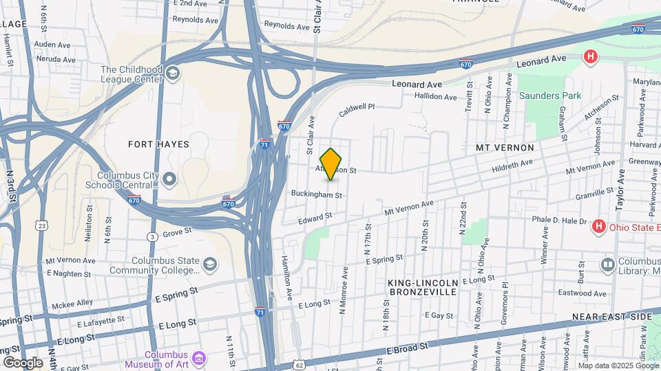 392 N Garfield Ave Mapa y Detalles de la Ubicación