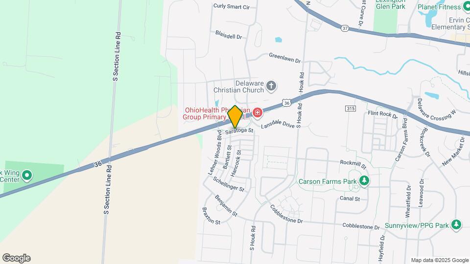 315 Saratoga St Map and Location Details