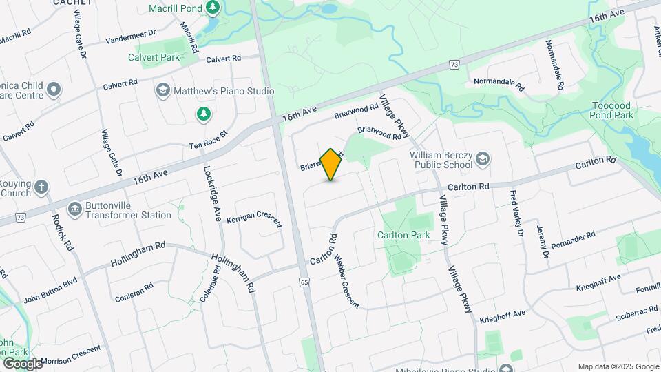 70 Hemingway Crescent Map and Location Details