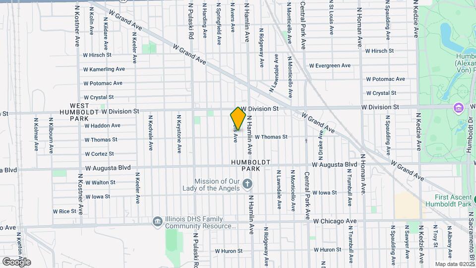 1107 N Avers Ave, Unit 1 Mapa y Detalles de la Ubicación