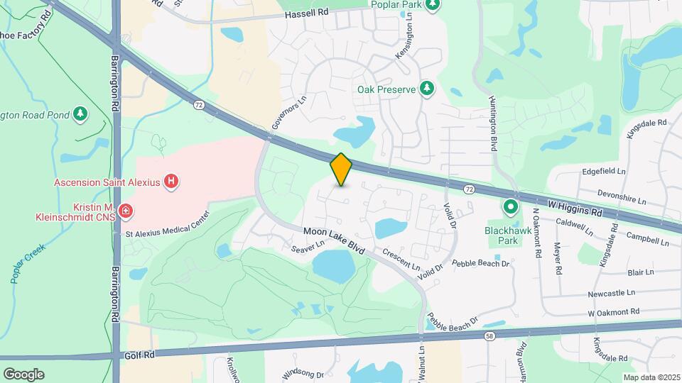 1637 Cornell Dr Map and Location Details