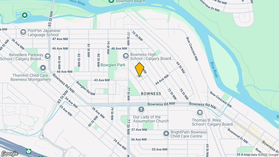4504 75 St NW Map and Location Details