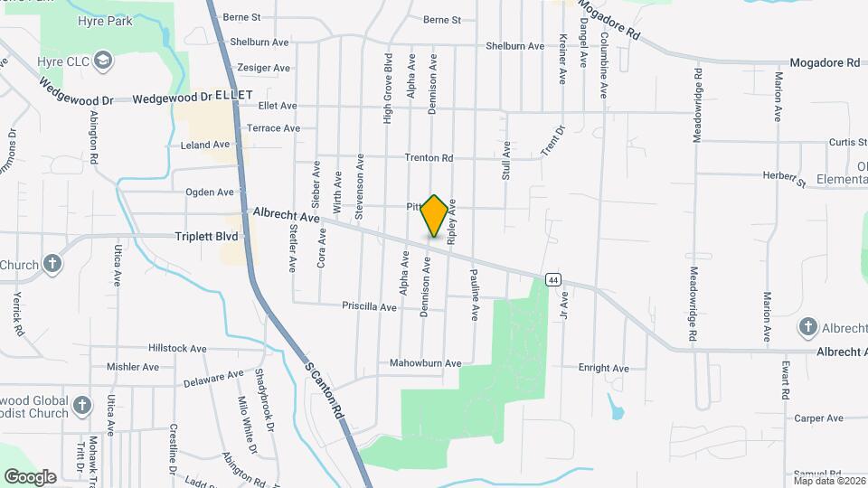 2843 Albrecht Ave Map and Location Details