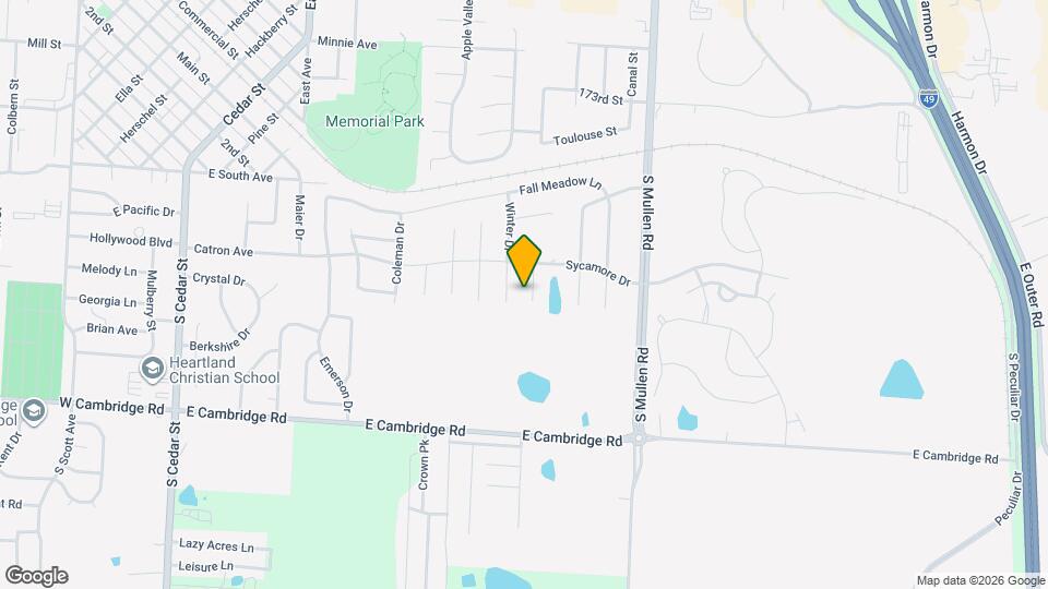 708 Poplar Cir Map and Location Details