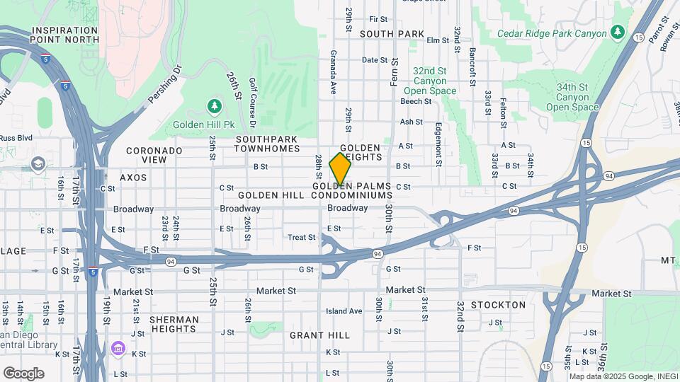 2849 C St Map and Location Details