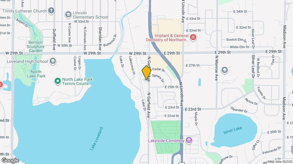 2523 N Garfield Ave Map and Location Details