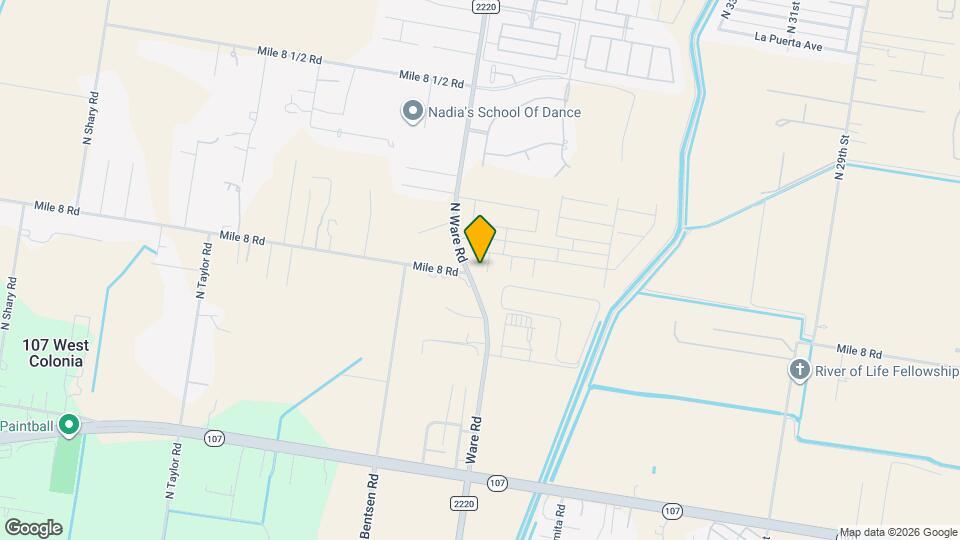 12501 N 40th St Map and Location Details