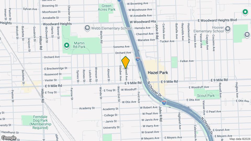 23115 Powell Ave Mapa y Detalles de la Ubicación