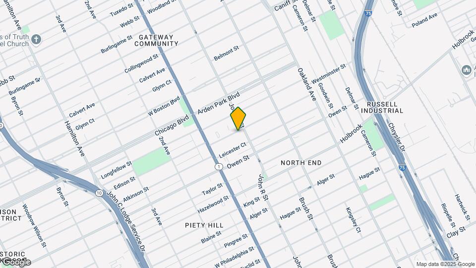 132 Kenilworth St-Unit -UPPER Map and Location Details