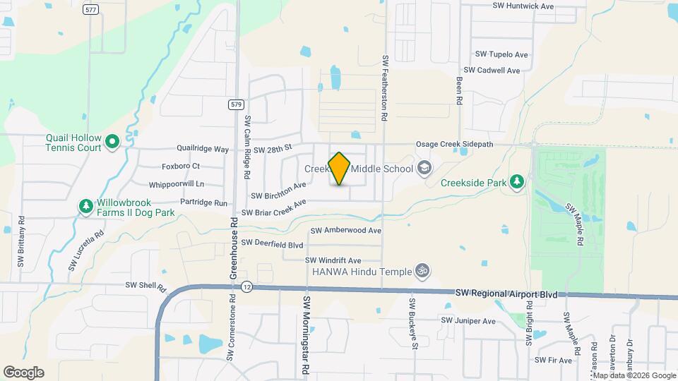 3105 SW Waterleaf Ave Map and Location Details