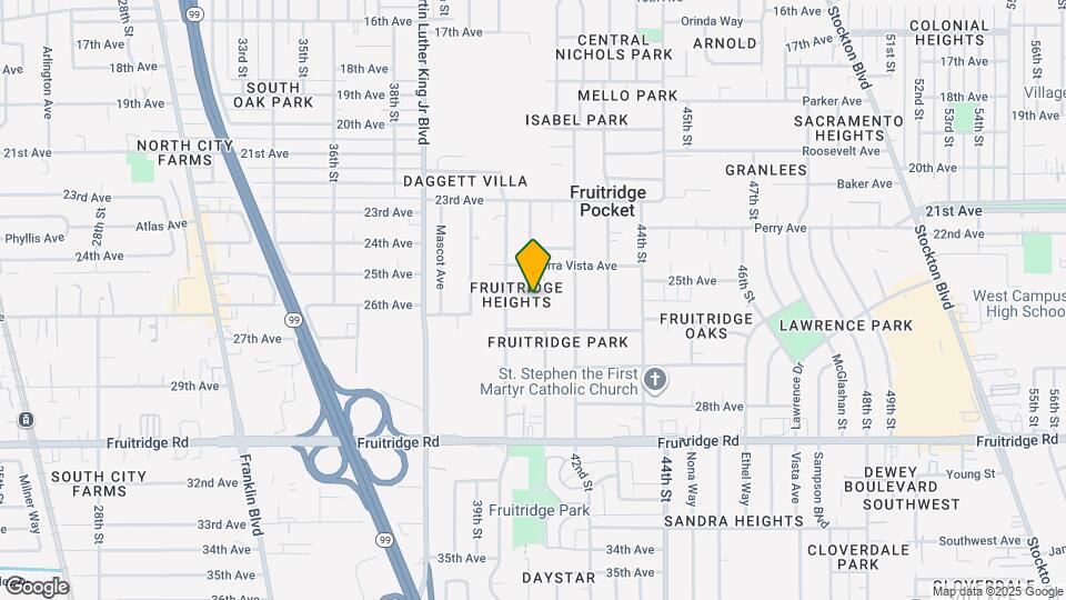 5080 Enrico Blvd Map and Location Details