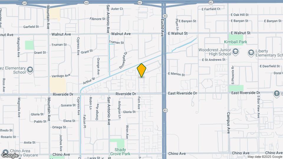 2882 S Via Belamaria Map and Location Details