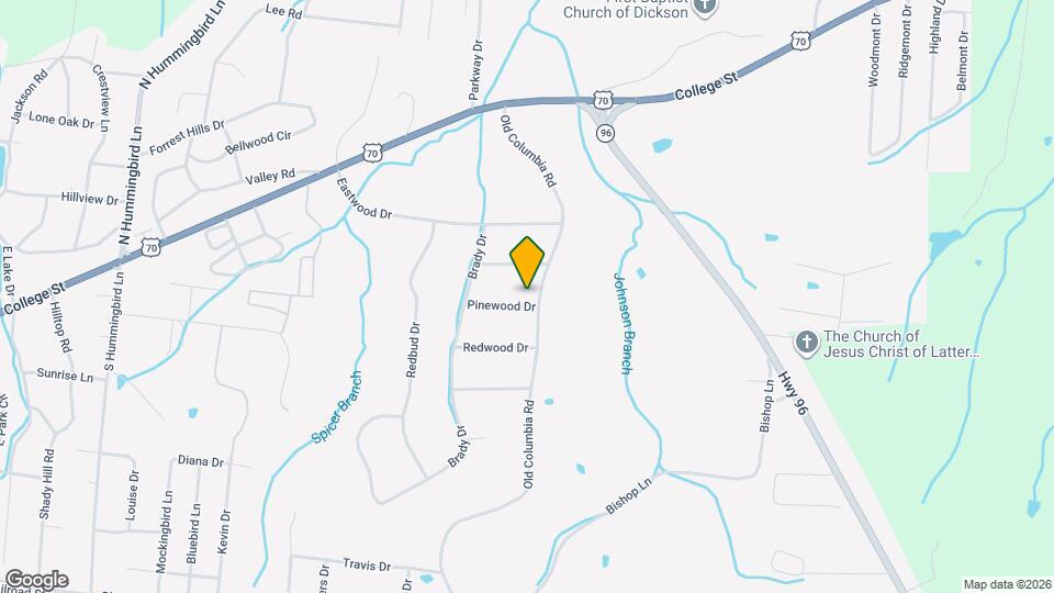 212 Old Columbia Rd Map and Location Details