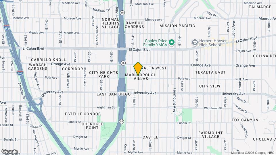 4120 Polk Ave Mapa y Detalles de la Ubicación