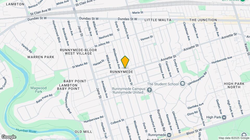 646 Annette St Map and Location Details