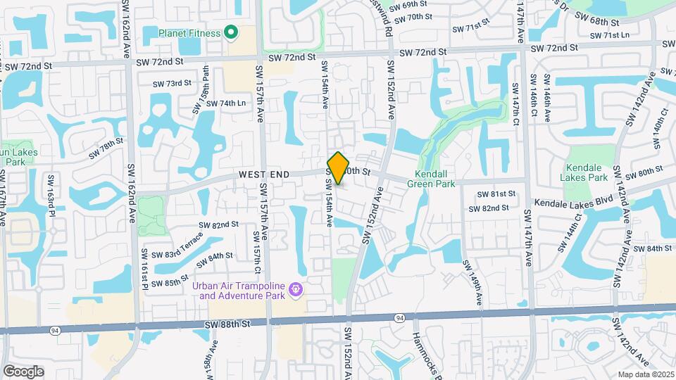8394 SW 152nd Ave Map and Location Details