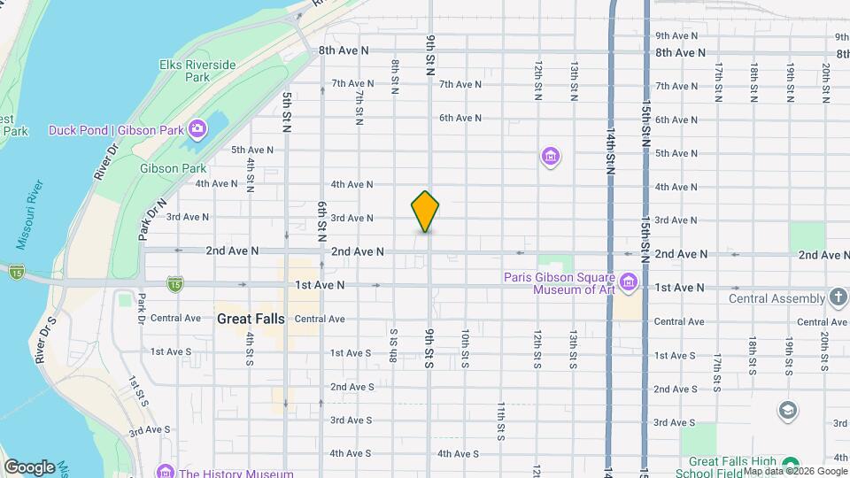 208 9th St N Map and Location Details