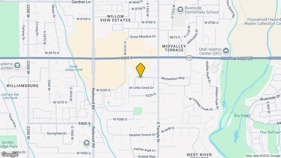 9132 Sandy Creek Cir Map and Location Details
