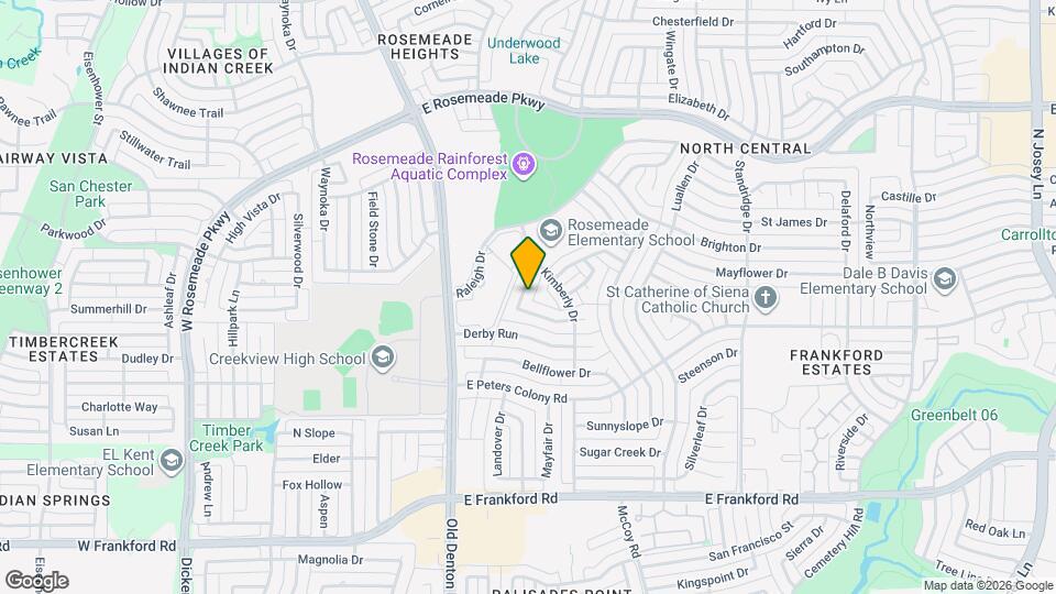 1417 Homestead Ln Map and Location Details