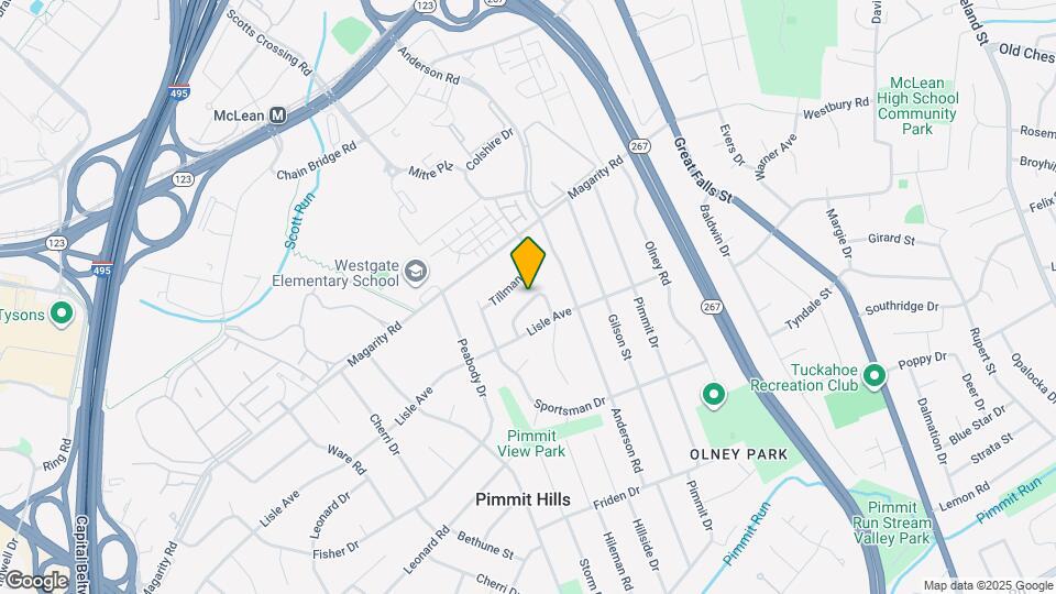 1813 Olmstead Dr Map and Location Details