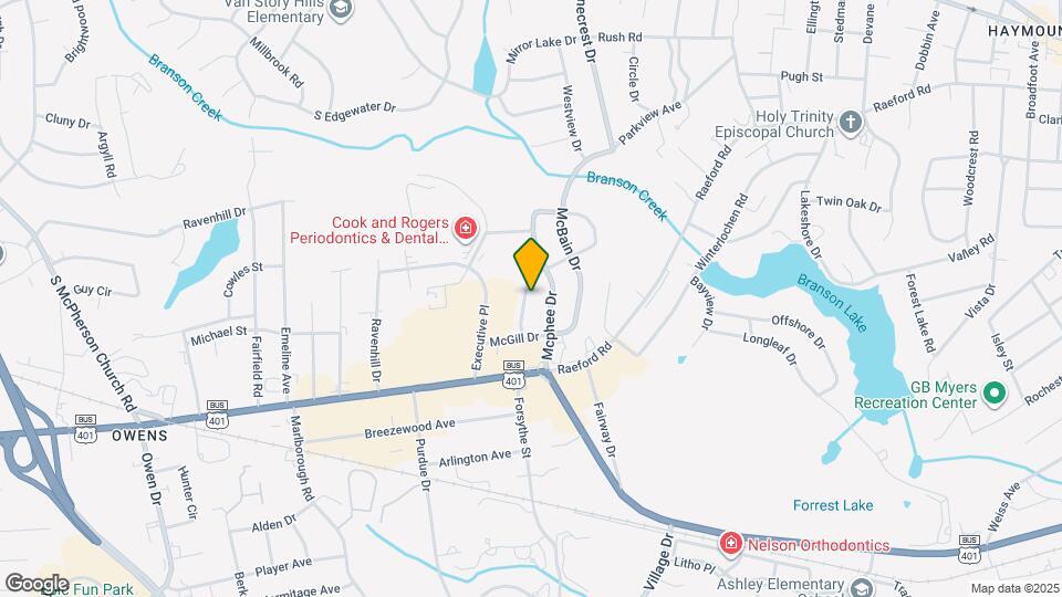 463 McRae Dr Map and Location Details