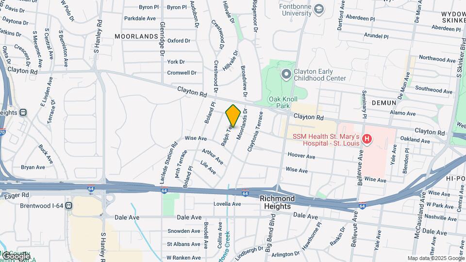 1118 Ralph Ter, Unit Top Floor Map and Location Details