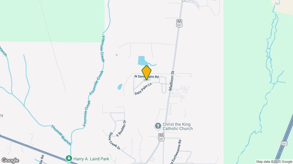 402 Date Palm Ln Map and Location Details
