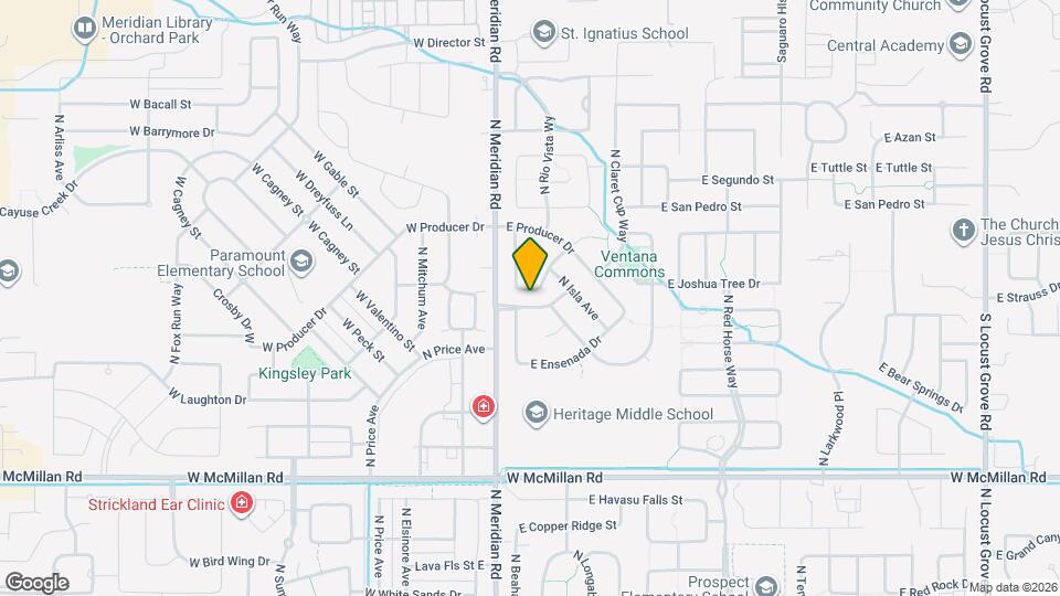 115 E Ironstone Dr Map and Location Details