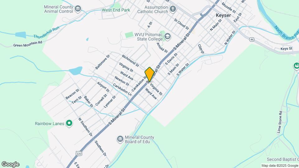 433 S Mineral St Map and Location Details