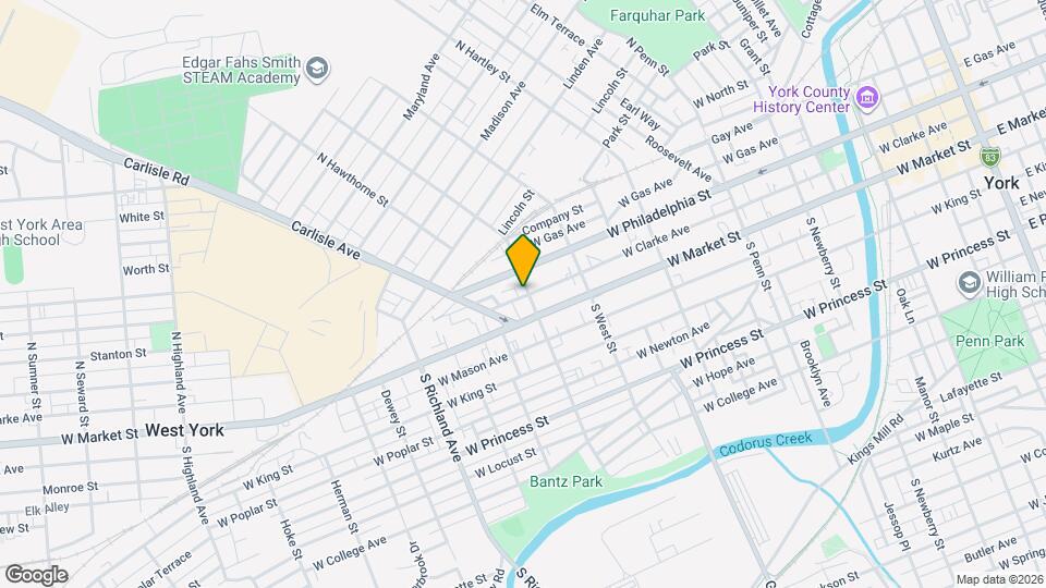 26 N Belvidere Ave Map and Location Details