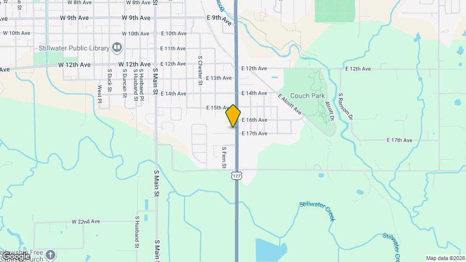 520 E 17th Ave Map and Location Details