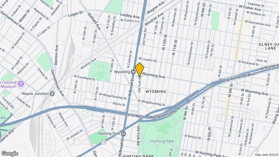 4632 Old York Rd Map and Location Details