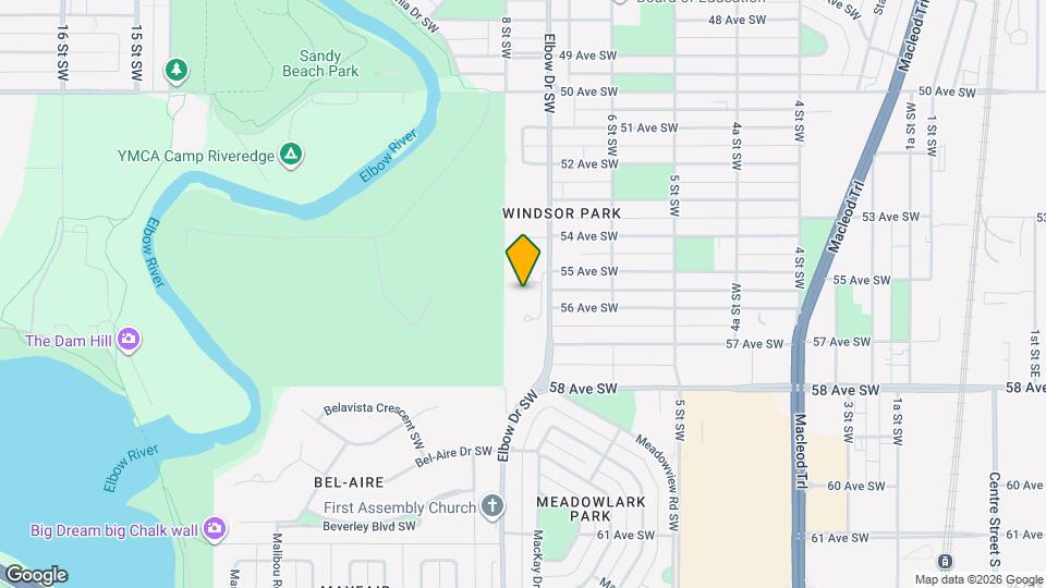 333 Elbow Dr SW Map and Location Details