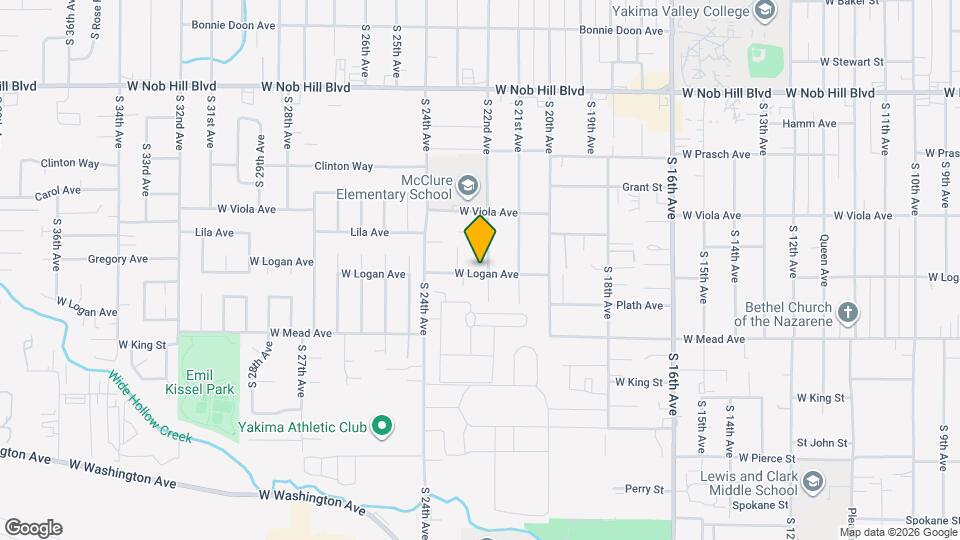 2201 W Logan Ave Mapa y Detalles de la Ubicación