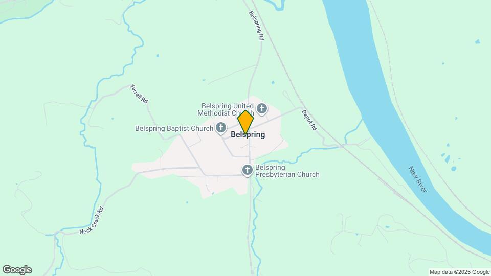 7609 Belspring Rd Map and Location Details