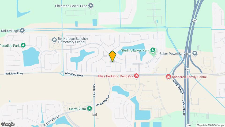 9823 Garnet Springs Dr Map and Location Details