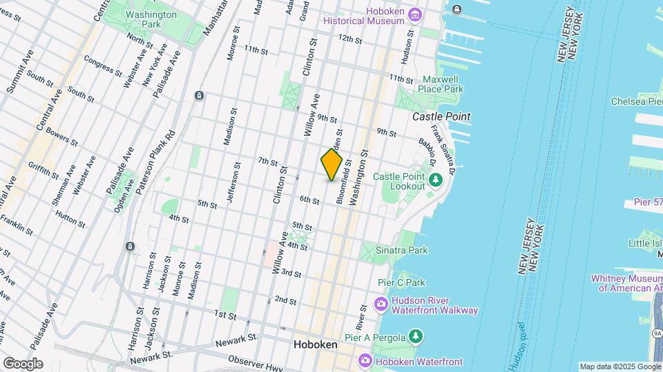 635 Garden St Map and Location Details