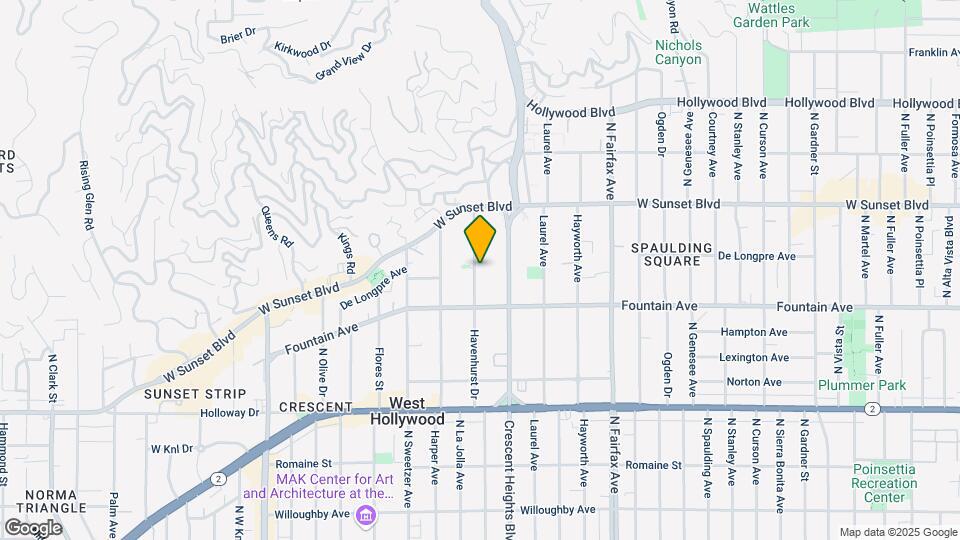 1340 Havenhurst Dr Map and Location Details