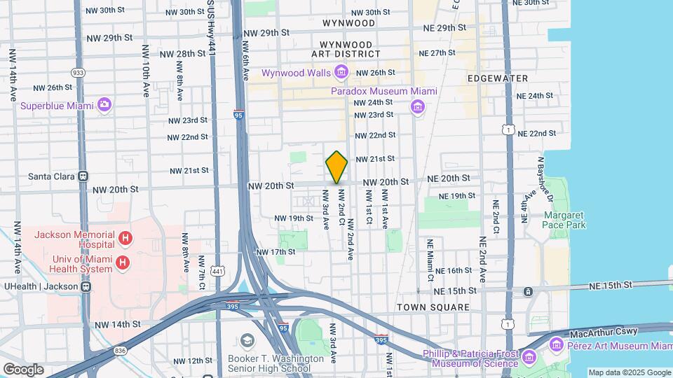 1950 NW 2nd Ct Map and Location Details