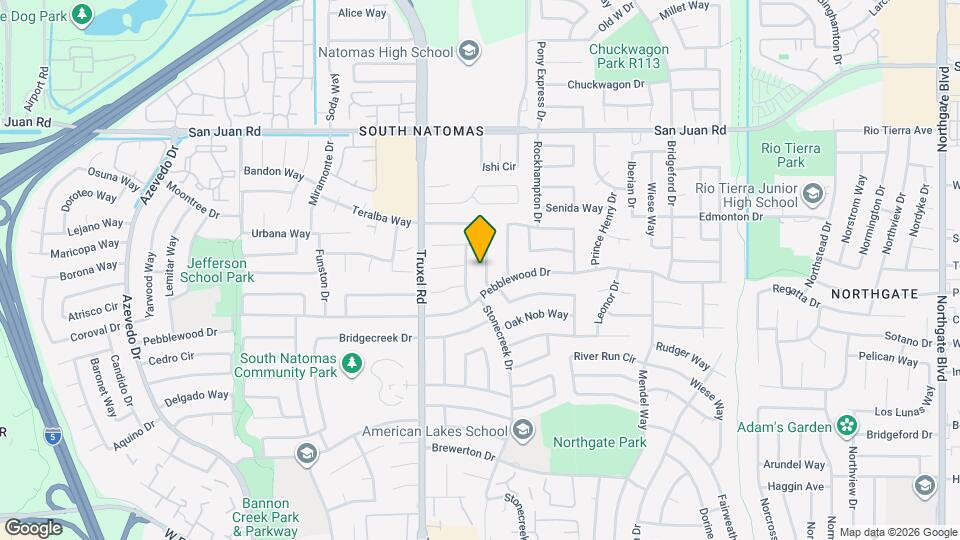 3047 Mill Oak Way Map and Location Details