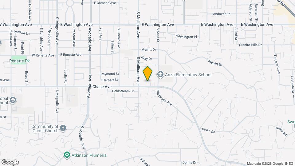 948 E Chase Ave Map and Location Details
