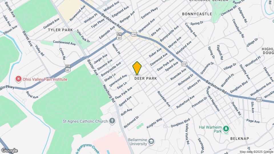 1621 Norris Pl, Unit Apt. 2 Map and Location Details